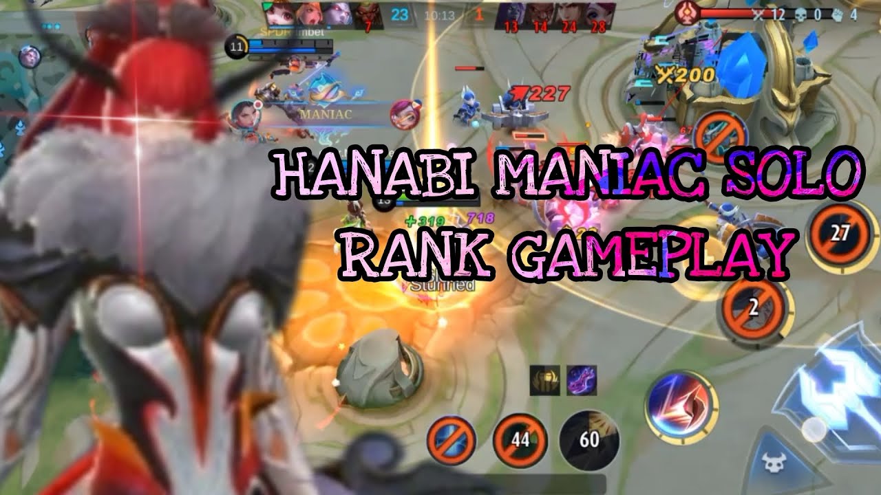 Hanabi Maniac Solo Rank Gameplay|MLBB