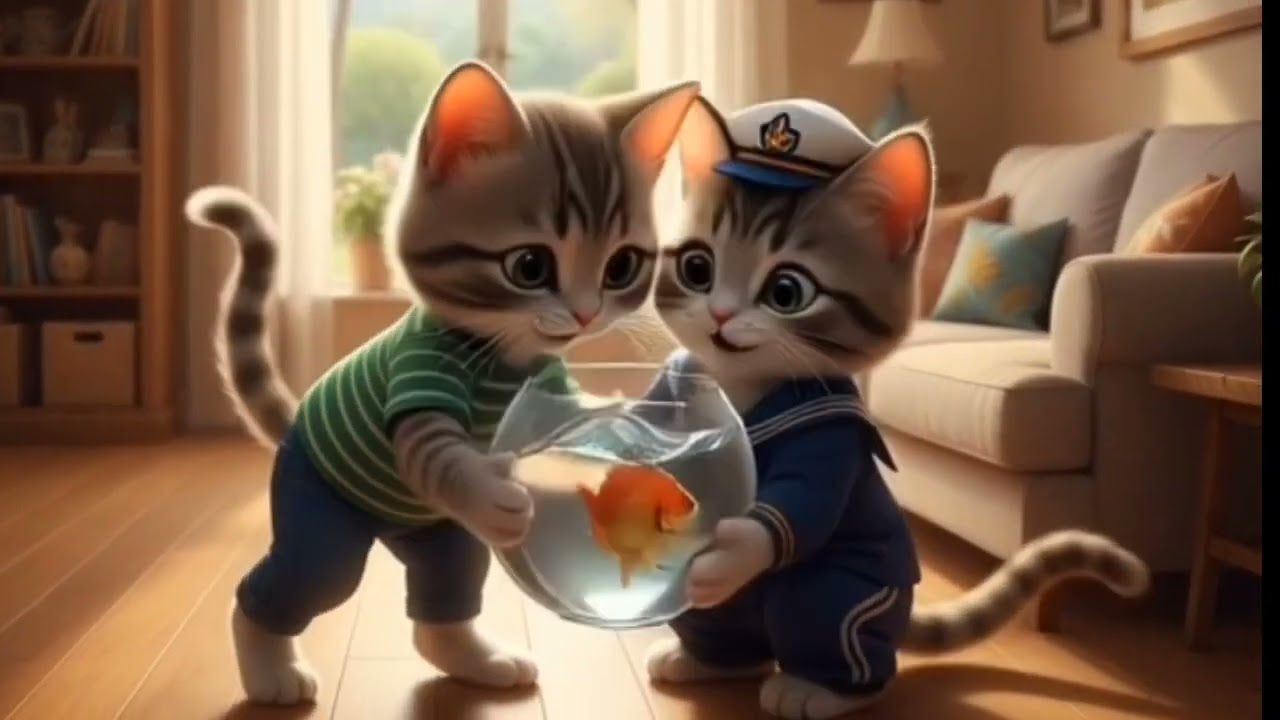 Heart Touching Cat Video