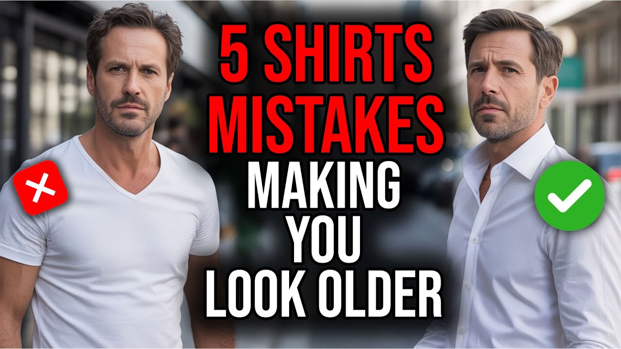 5 Shirt Mistakes Making You Look Older and How to Fix Them Instantly