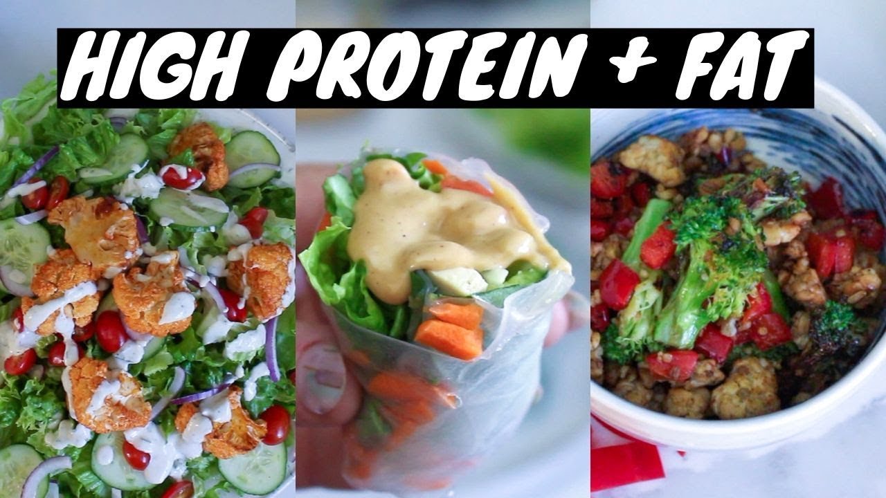 My Go To LOW CARB Vegan Meals - Easy and Healthy!