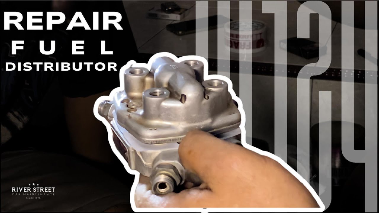 Repairing Fuel Distributor | Mercedes-Benz W124 230E