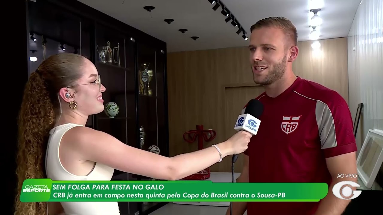 Zagueiro do CRB, Fábio Alemão comenta conquista do pentacampeonato alagoano - 9/3/26