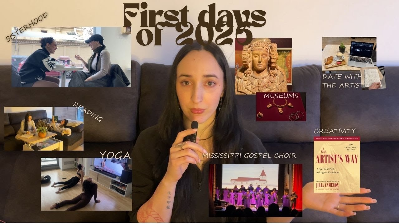 First Days of 2026: Art, Yoga & Gospel #visualdiary
