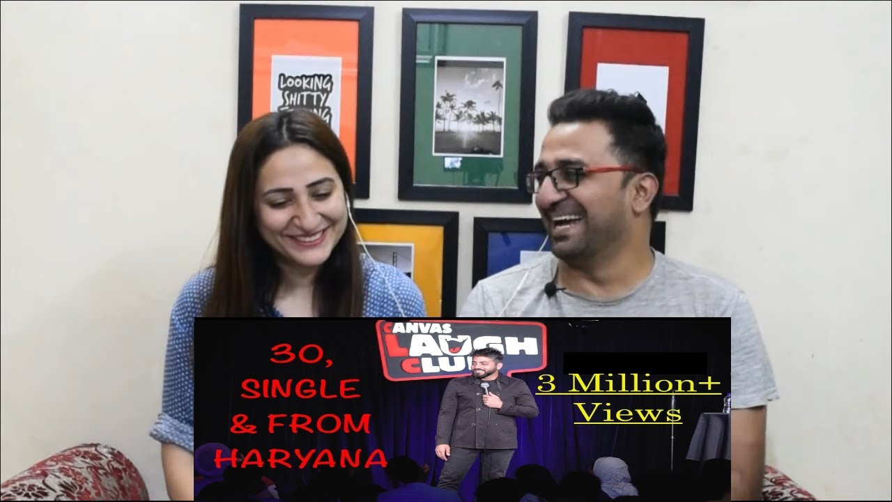 Pakistani Reacts to 30, Single & From Haryana - Stand Up Comedy by Vijay Yadav