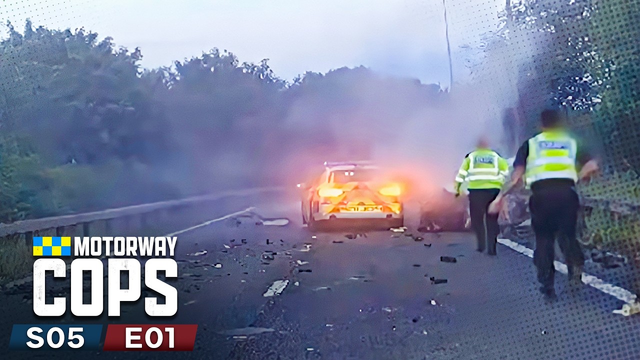 Crucial Car Crash! | Motorway Cops Season 5 Episode 1