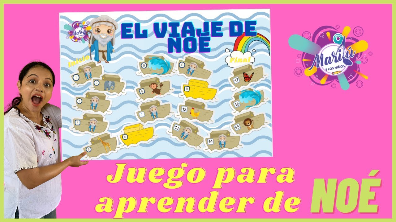 Juego Bíblico Para Niños - El Viaje De Noé