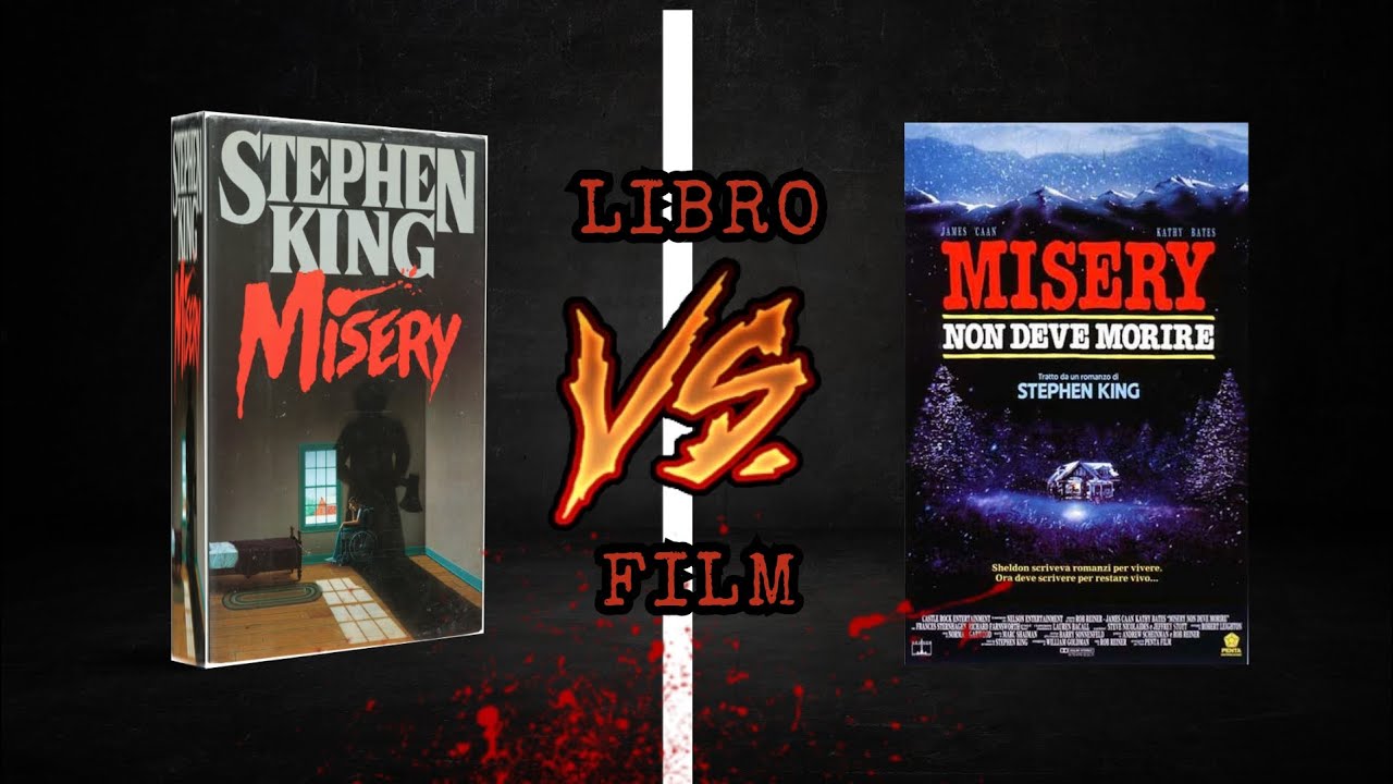 MISERY (non deve m0rire) - DIFFERENZE tra LIBRO e FILM