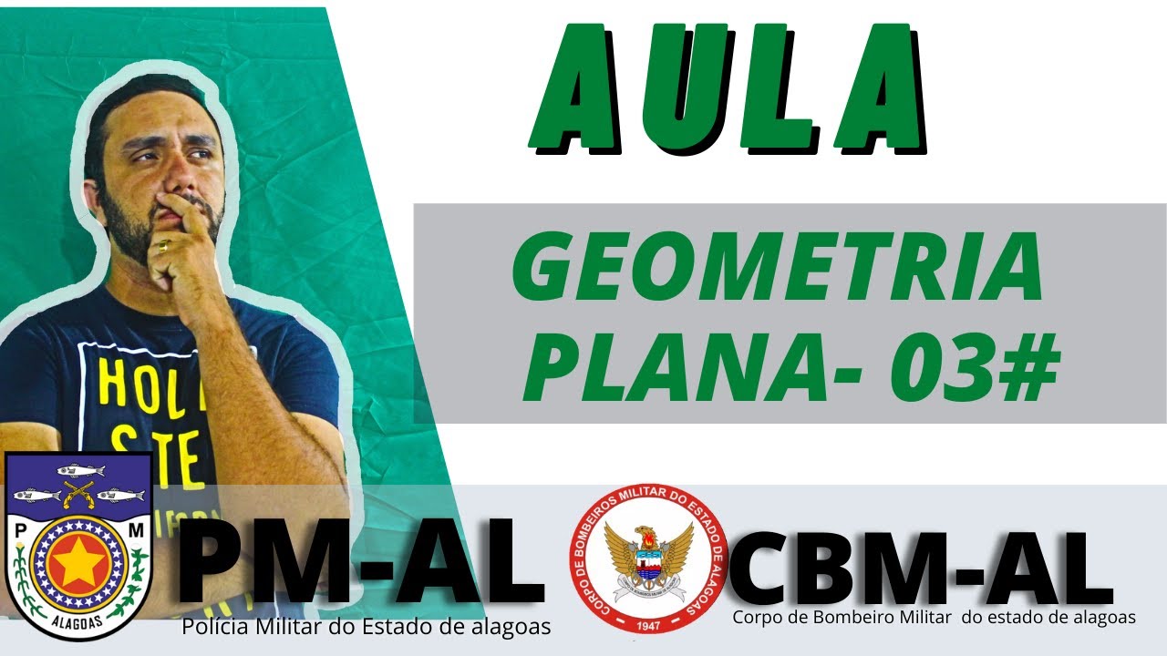 🔥Aula de Matemática PM-AL e CBM-AL | Teorema de Tales