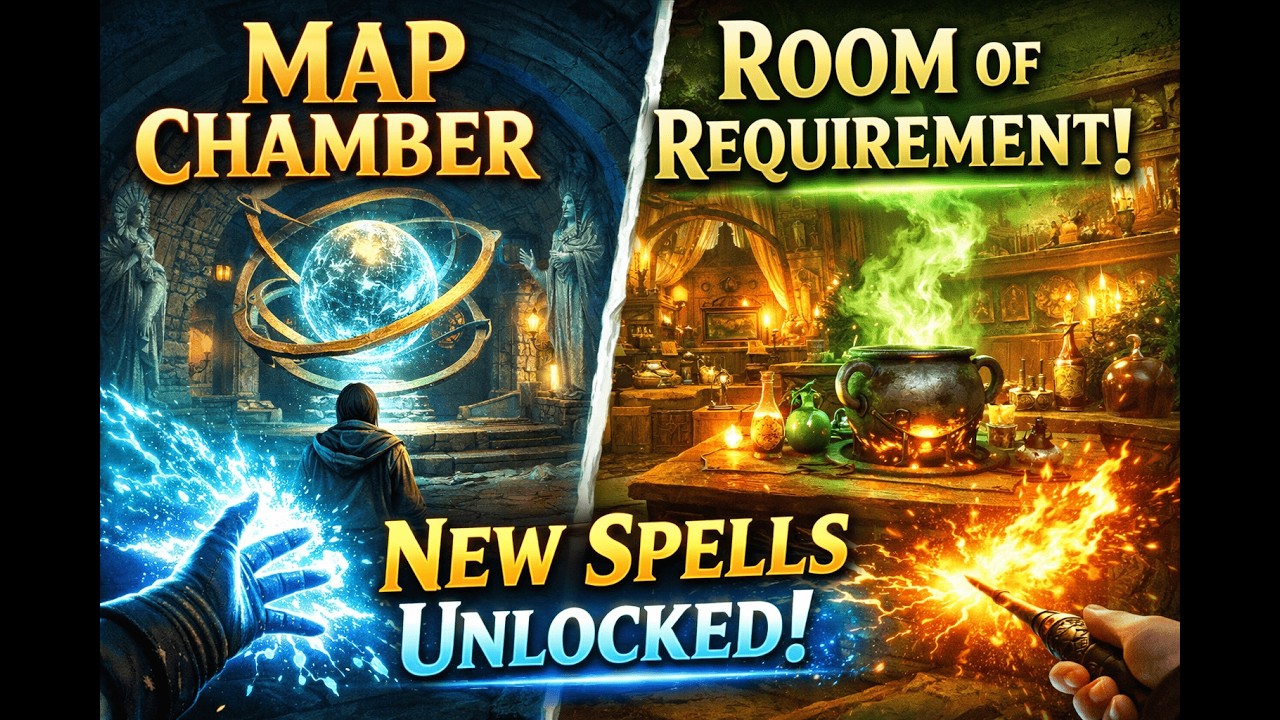 Unlocking the Room of Requirement & Exploring the Map Chamber! | Hogwarts Legacy Gameplay