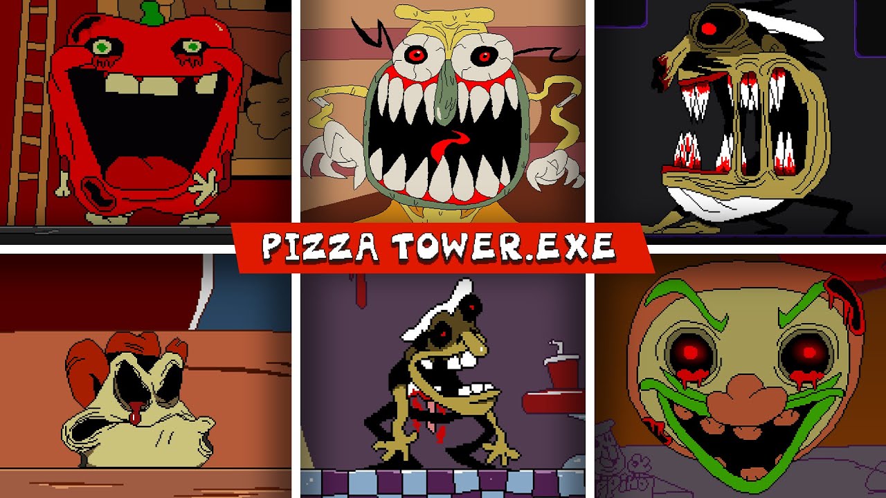 Perman: Pizza Tower, but All the Bosses are HORROR VERSION (Part 2)