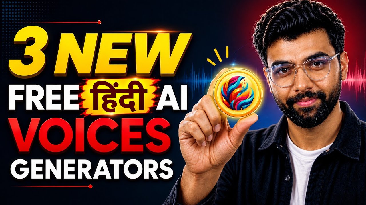 FREE AI Voice Generator 2026 🔥 | Top 3 Hindi AI Voice Generators (Realistic Voices) | AI Voices