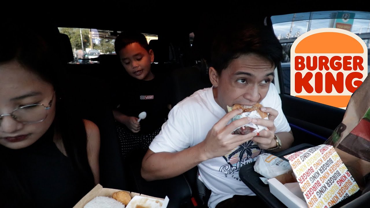 Burger King Car Mukbang!!!