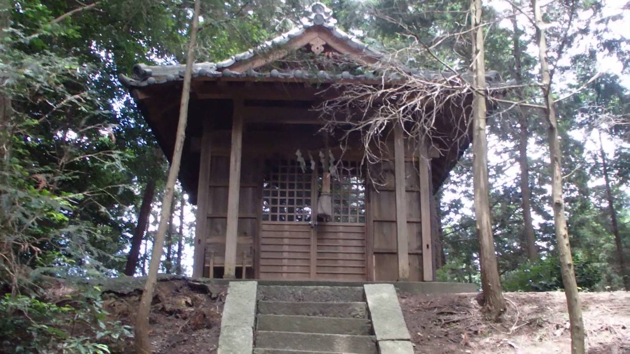 上馬杉の太子堂の風景　滋賀県甲賀市