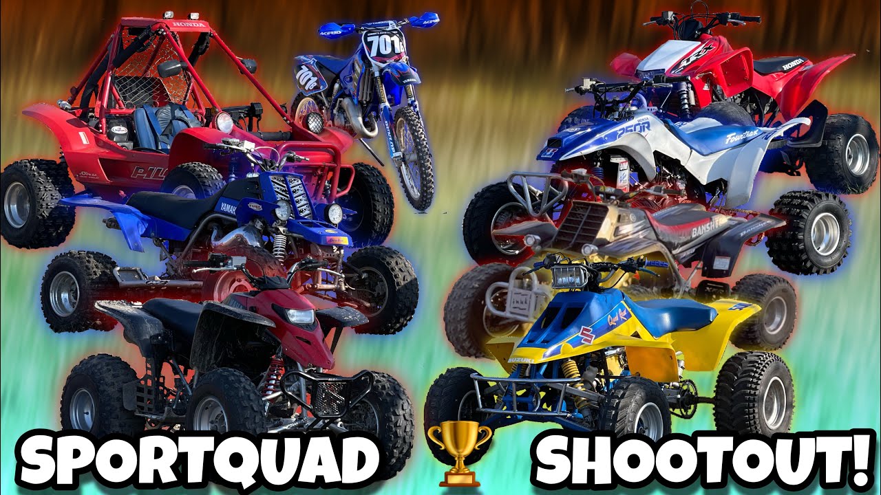 SportQuad Shootout! | Quadzilla, Pilot,