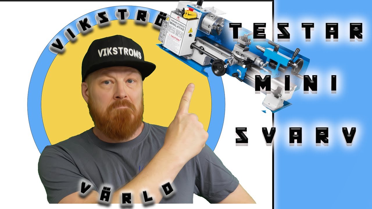 Unboxing och test av minisvarv fr&aring;n Vevor