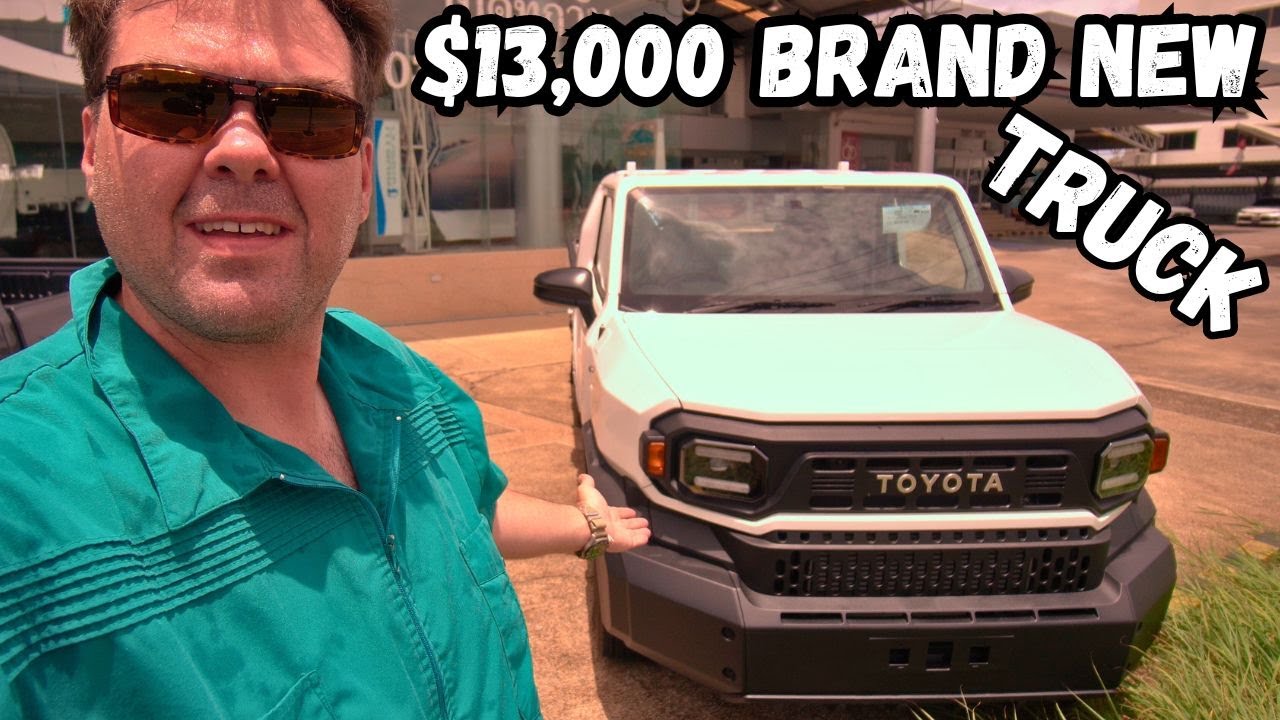 Обзор пикапа Toyota Champ. Самый дешёвый новый грузовик, который вы можете купить!