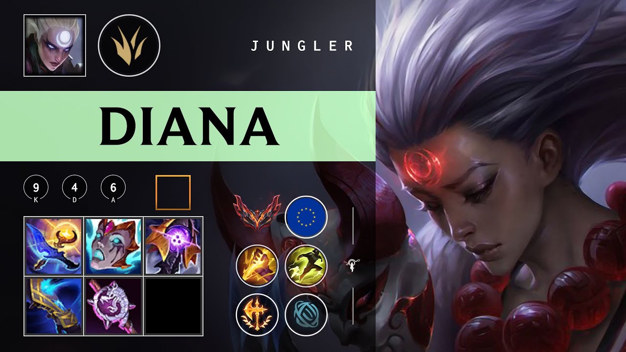 Diana Jungle vs Talon - EUW Grandmaster Patch 26.02