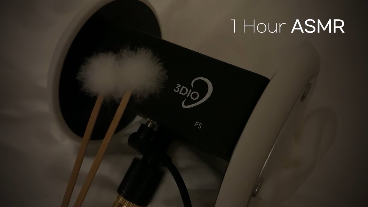 [1 Hour ASMR] Fluffy Ear pick | No Talking