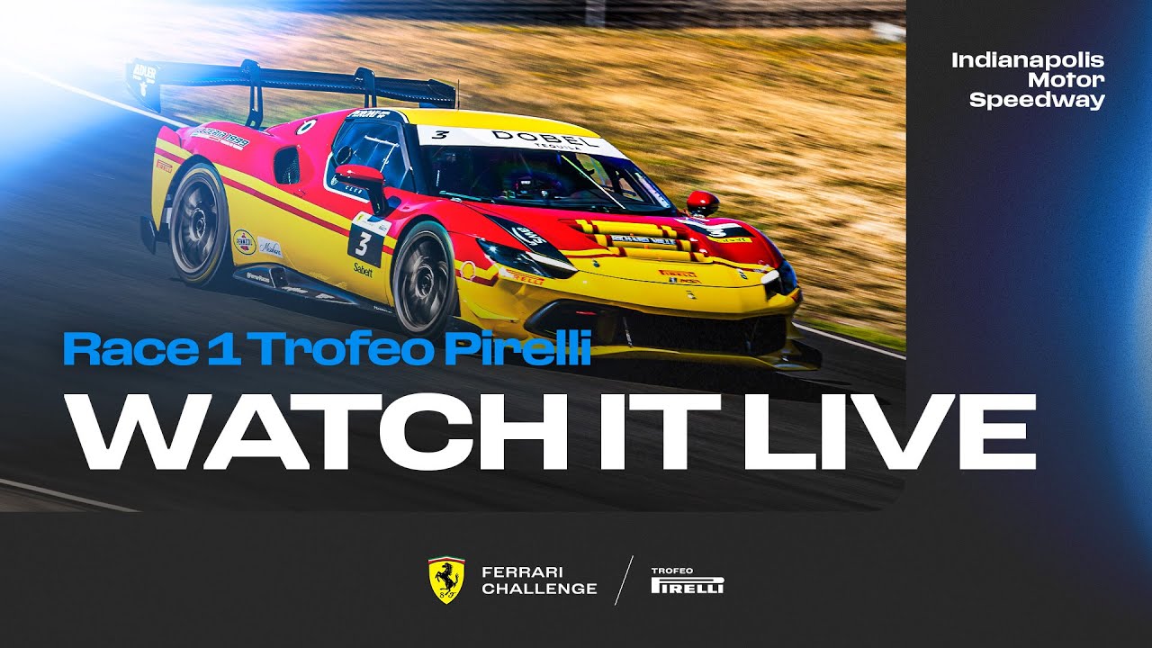 Ferrari Challenge North America - Indianapolis, Race 1- Trofeo Pirelli