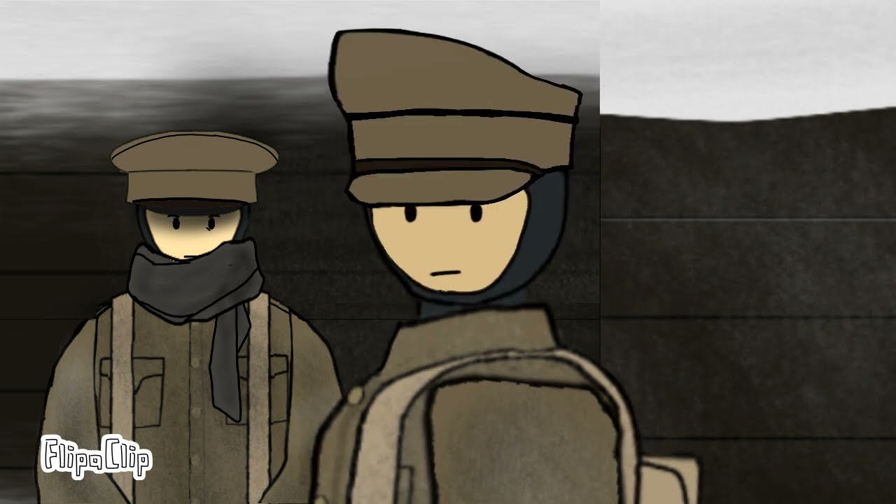 WW1 Animation - Christmas truce  1914 (short film)