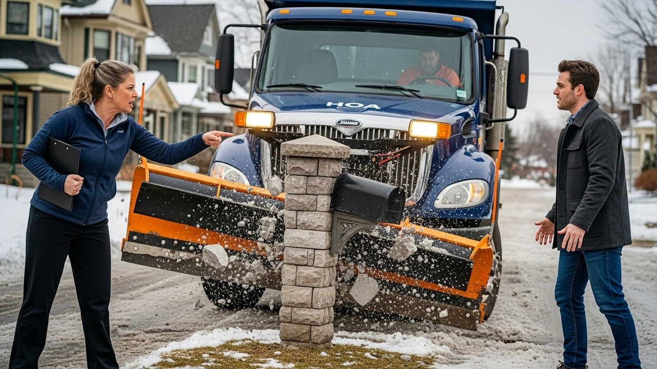HOA Plow Hit My Stone Mailbox, Destroyed Truck, Driver Sued Me, Judge Laughed And Dismissed It Fast