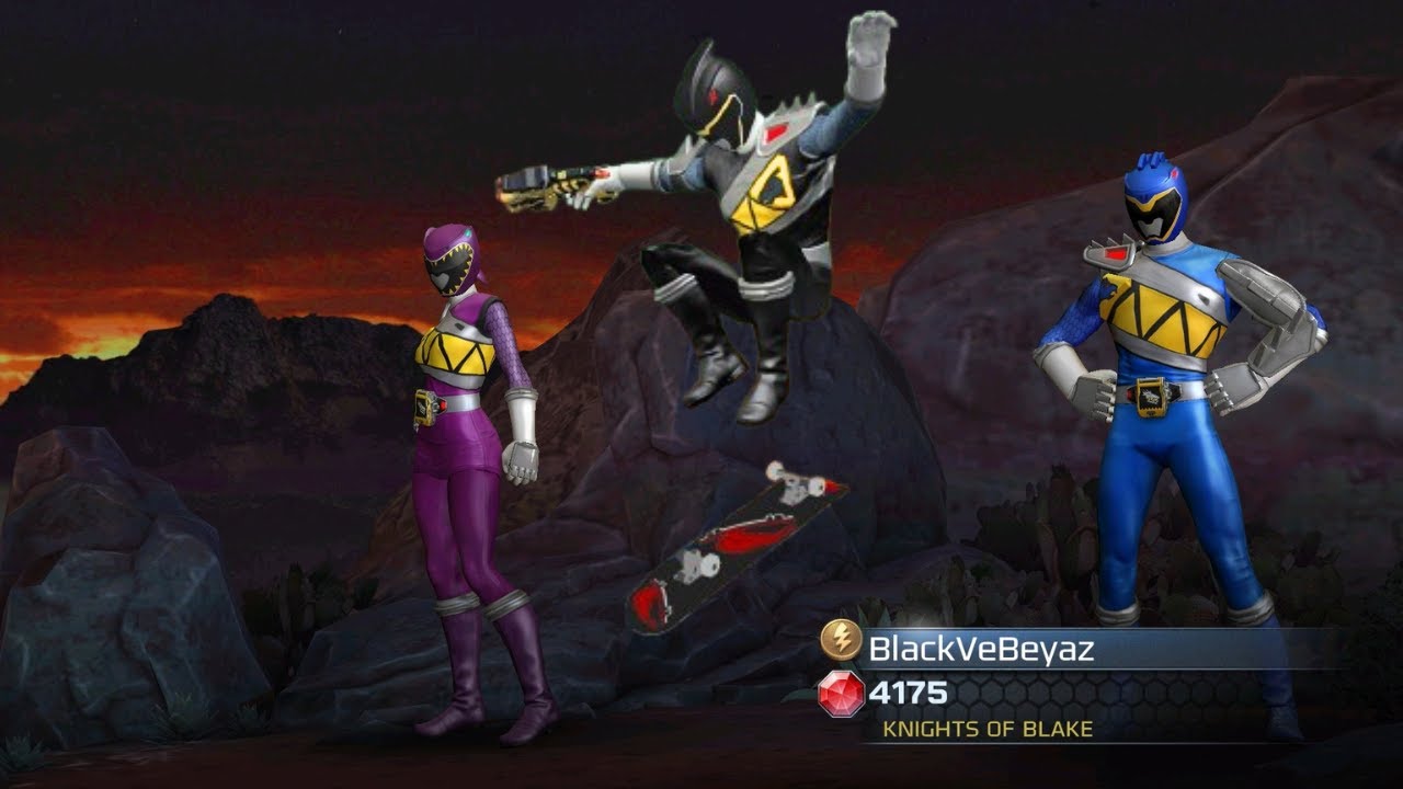 Chase Randall Dino Charge Black Power Rangers Legacy Wars Gameplay
