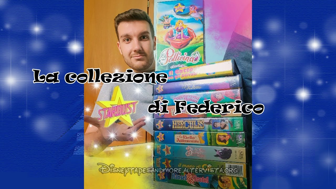ENORME COLLEZIONE DI VHS STARDUST!!!