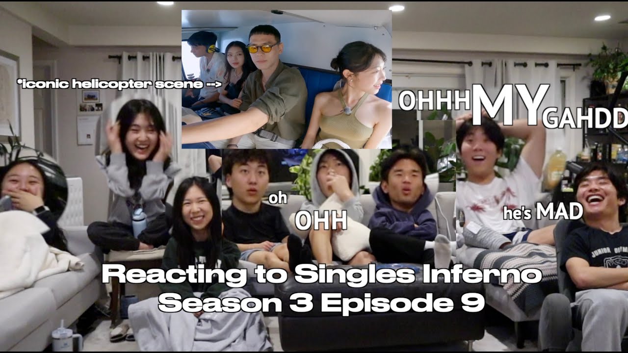 reacting to Singles Inferno Season 3 Episode 9 *THE ICONIC HELICOPTER SCENE!!*