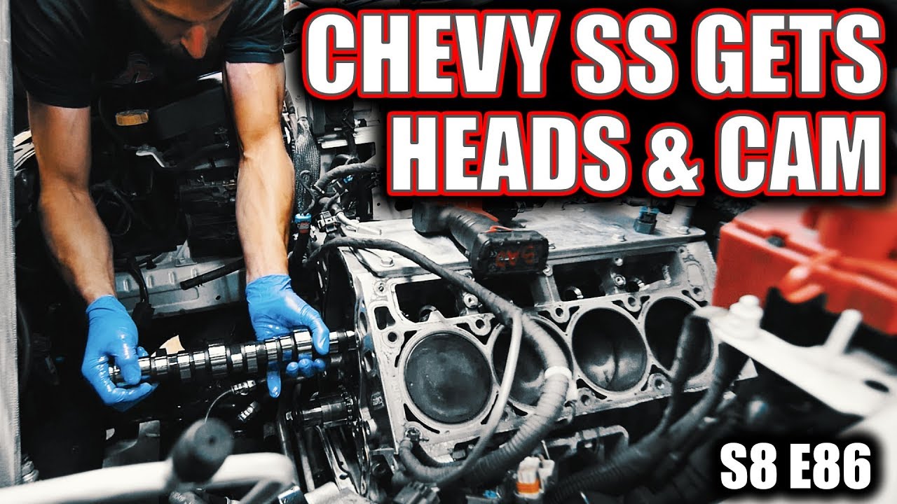 Chevy SS Heads Cam Install + Bolt on Camaro Tune | RPM S8 E86
