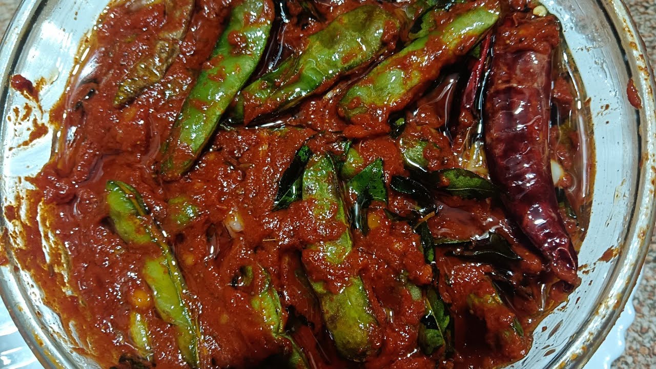 చిక్కుడు కాయ నిల్వ పచ్చడి#broad beans pickle# కణుపు చిక్కుడు కాయలు పచ్చడి#గింజ చిక్కుడు కాయలు పచ్చడి