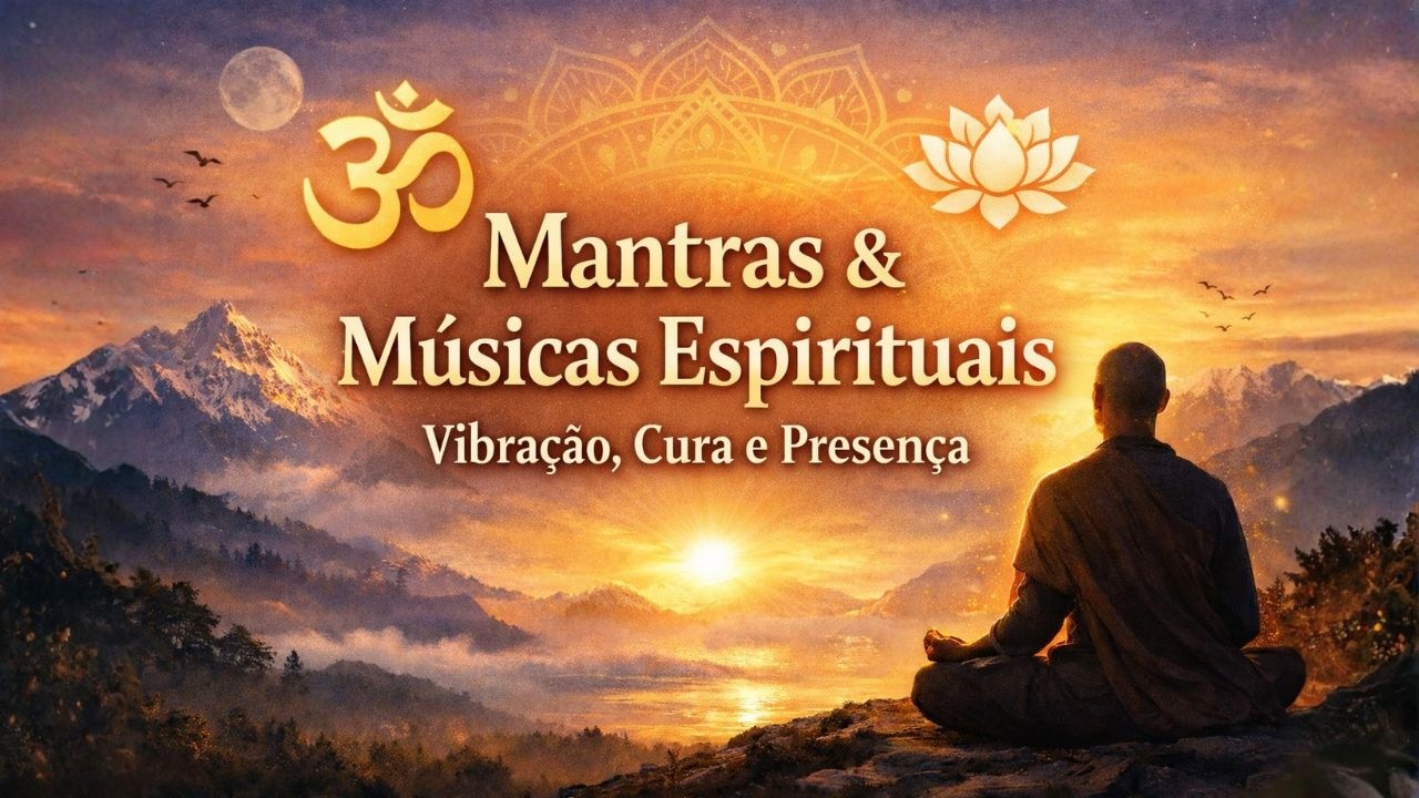 Mantras e Músicas Espirituais ao Vivo | Vibração, Cura e Presença