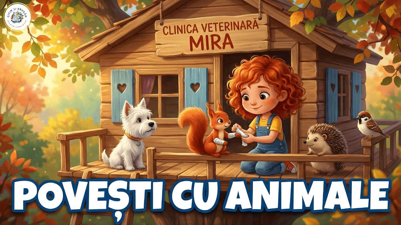Clinica Secretă din Copac 🌳 Povești  cu Animale pentru Copii (Mira și Popic)