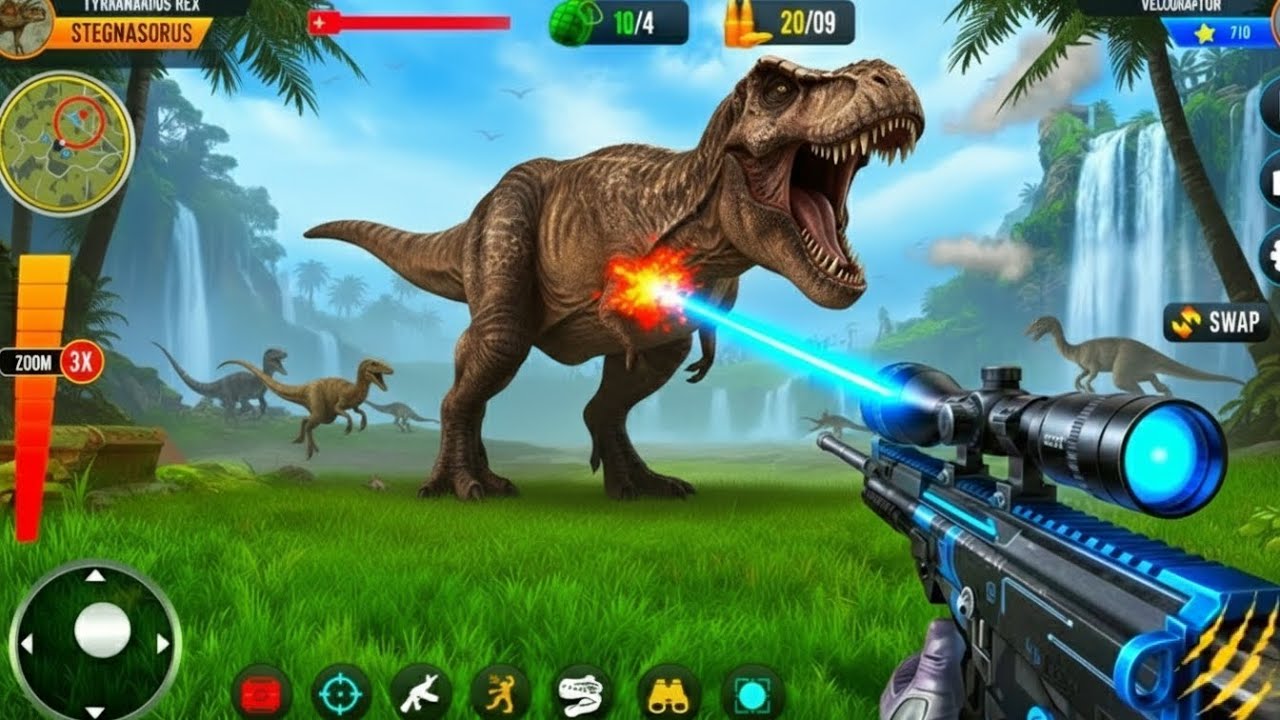 Wild Animal Hunter 3D: Epic Dinosaur Hunting Adventure 🦖| New 2026 Update Gameplay #1