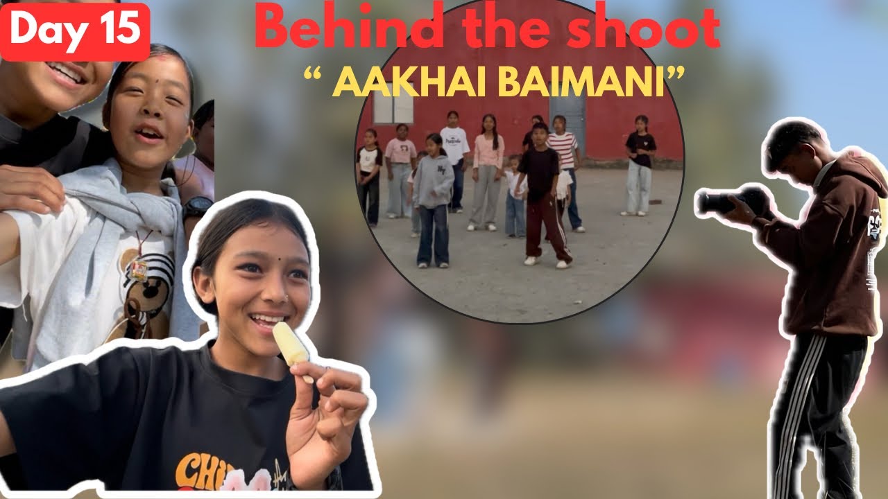Behind the shoot of Aakhai Baimani! 100 Days Challenge Day 15 |