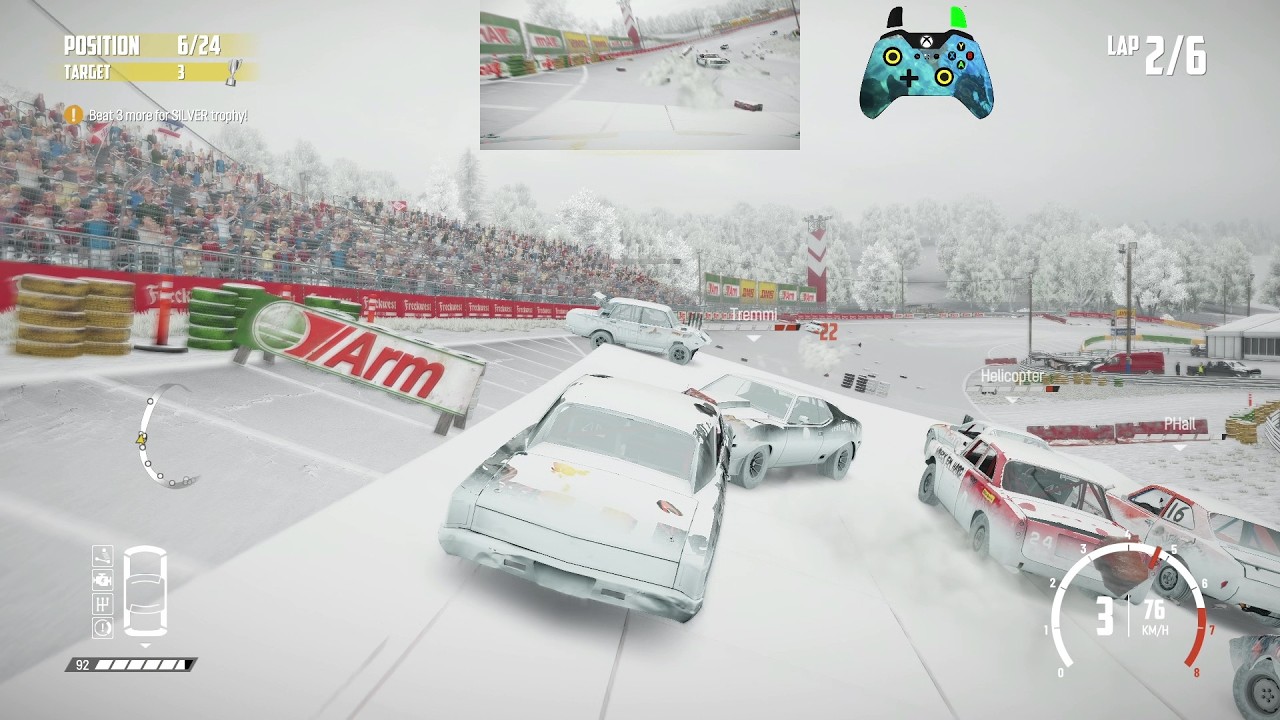 Wreckfest 26.02.27 Roadcutter Rumble Race - Tribend Speedway Wild Circuit