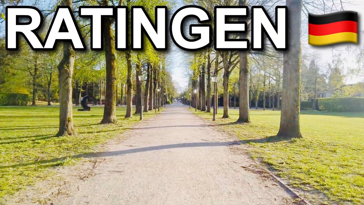 [4K] Medieval Water Castle in Ratingen and Surroundings - Western Germany Gems in 2020