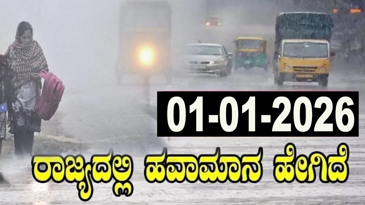 Karnataka Weather Alert: Cold Wave In Karnataka | IMD | 01-01-2026