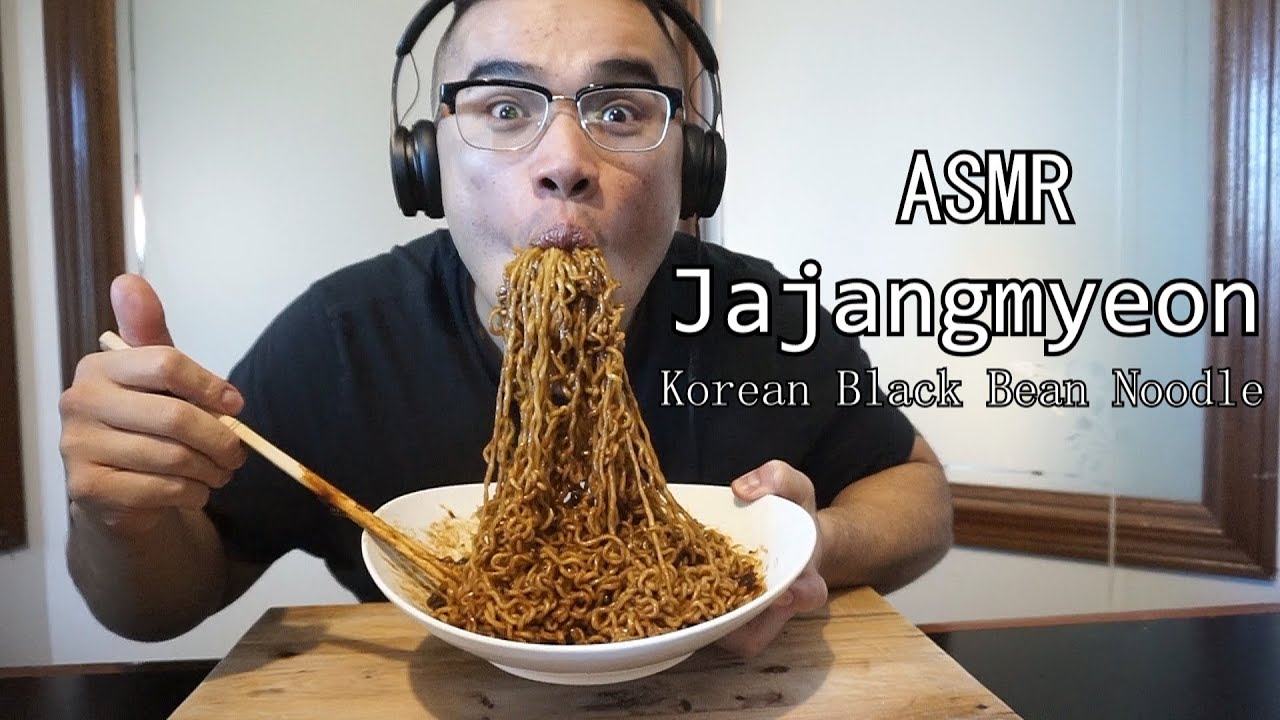 ASMR Jajangmyeon | *EXTREME EATING SOUNDS | Korean Black Bean Noodles *BIG BITES *NO TALKING