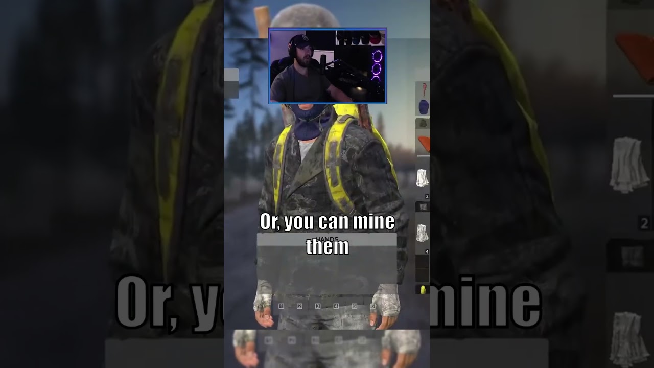 DayZ Tip! How to find small rocks.