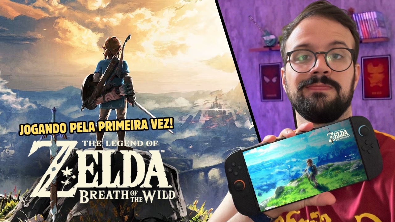 Jogando Zelda Breath of the Wild pela primeira vez no SWITCH 2! #3