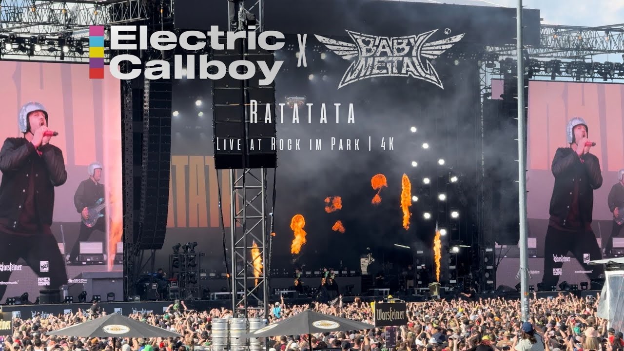 Electric Callboy & BABYMETAL - RATATATA (Live at Rock im Park 2024) | 4K
