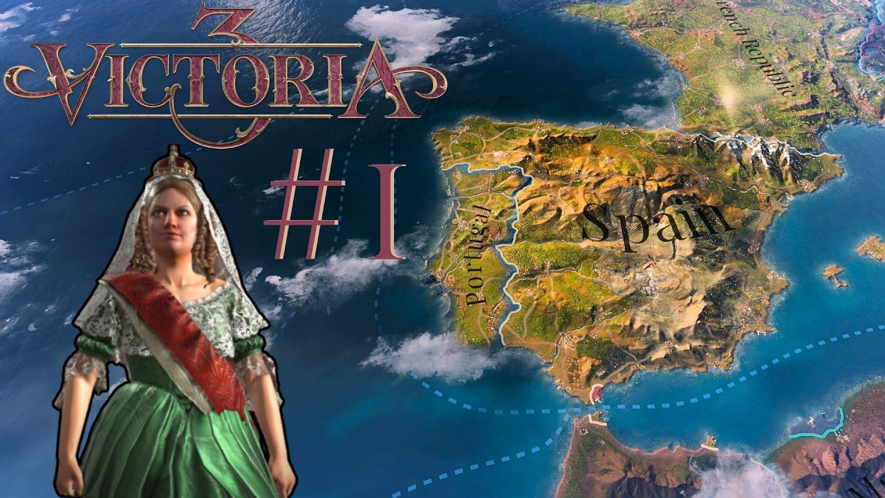 LA GUERRA CARLISTA || Victoria 3 #1 SPAGNA || GAMEPLAY ITA