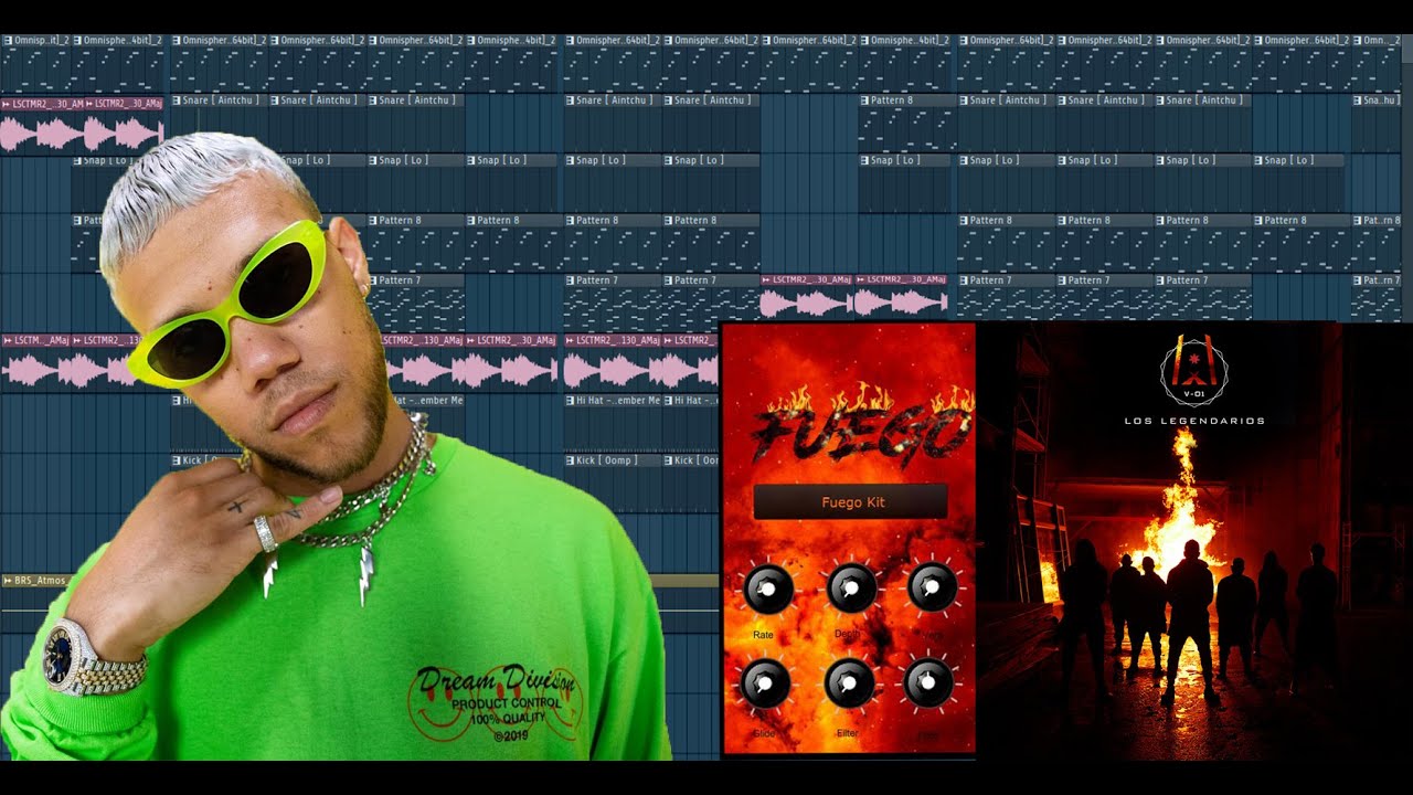 (FLP) HOW TO MAKE A JHAY CORTEZ REGGAETON TYPE BEAT LIKE FIEL (WITH FUEGO REGGAETON PLUGIN)