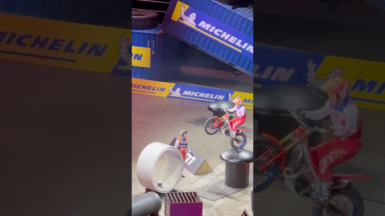 Beta Rider Falls in a Brutal Pipe Section at X-Trial Leeds 2026 😳