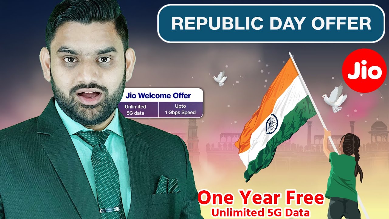 Jio Republic Day Offer On Recharge Plans | Jio Unlimited 5G Data | Jio Rs.3599 New Offer | Jio Offer