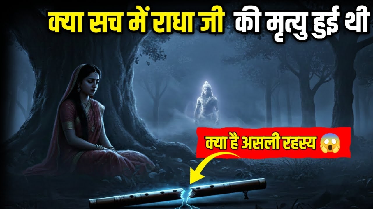राधा जी की मृत्यु का रहस्य | Radha Rani Death Mystery | Shocking Truth of Radha Krishna ।