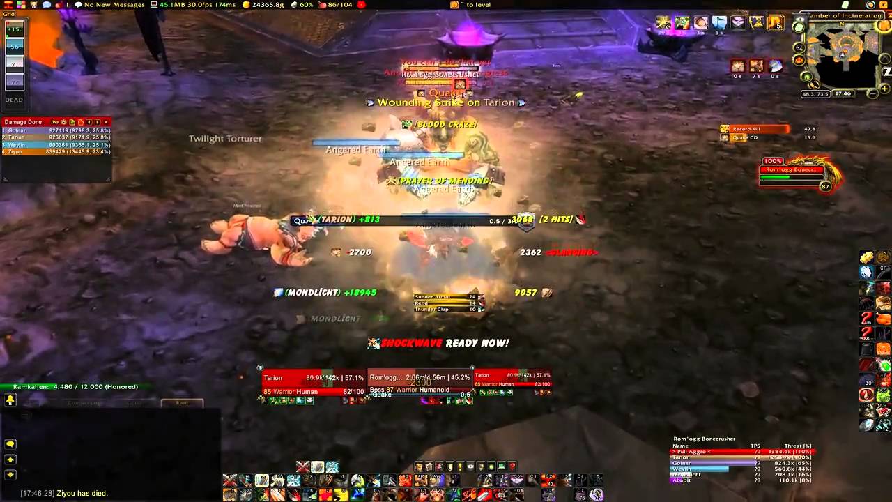 TTB Blackrock Caverns: Rom'Ogg Skullcrusher - WoW:Cataclysm Heroic Instance Guide