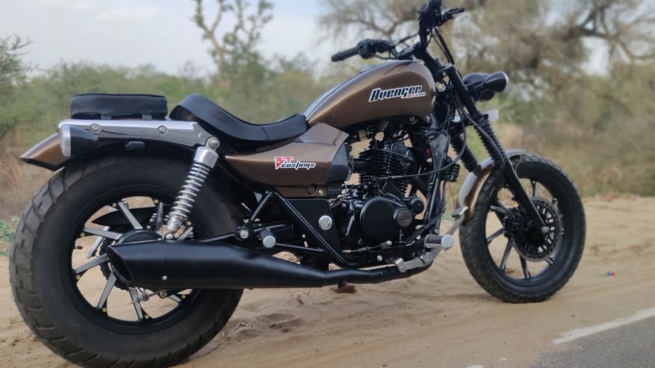 Bajaj avenger Modified into Harley Davidson look 2020 | bike Modifications| BULLET TOWER SIKAR