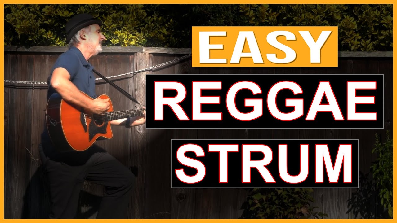 Reggae Guitar STRUMMING Pattern tutorial (Beginner Approved)