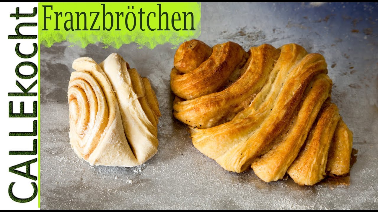 Franzbrötchen selber backen. Die müsst Ihr probieren! Das Rezept